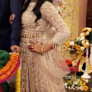 Beautiful embroidery lehenga.. worn once